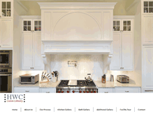 Tablet Screenshot of hwccustomcabinetry.com